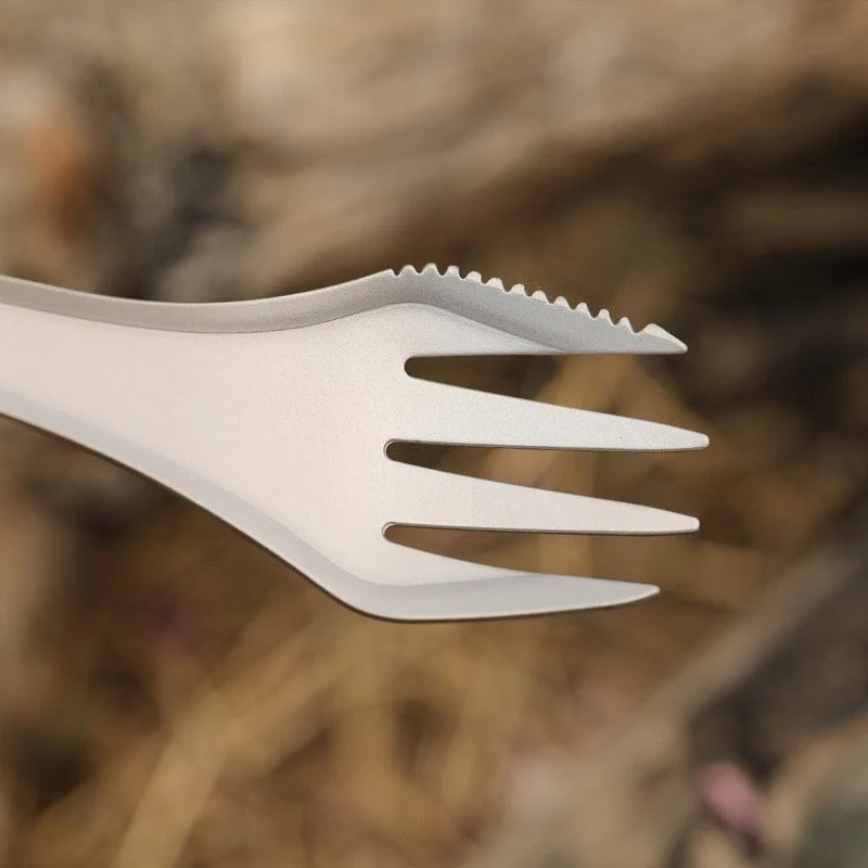 Ultraleichter Titan-Göffel (3 in 1)