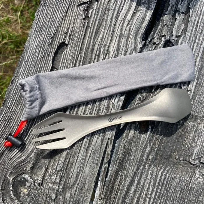 Ultraleichter Titan-Göffel (3 in 1)