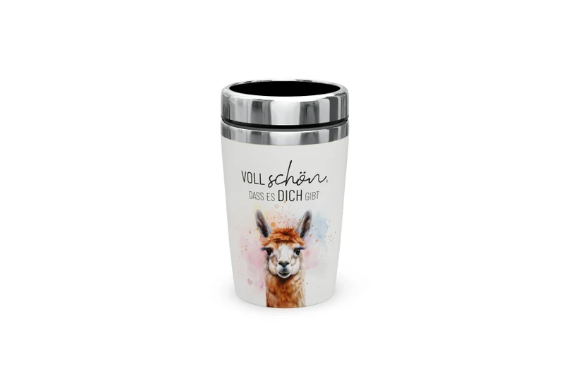Thermobecher to go „Voll schön, dass es Dich gibt“