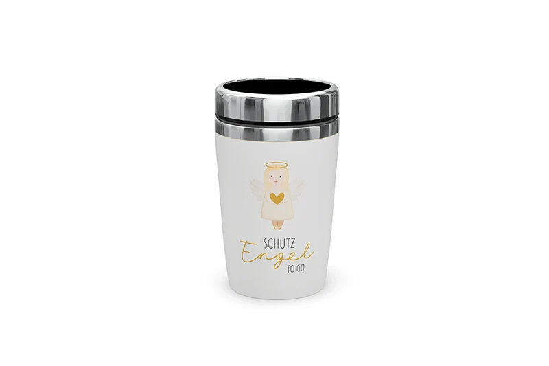 Thermobecher to go „Schutzengel to go“ – Engelmotiv