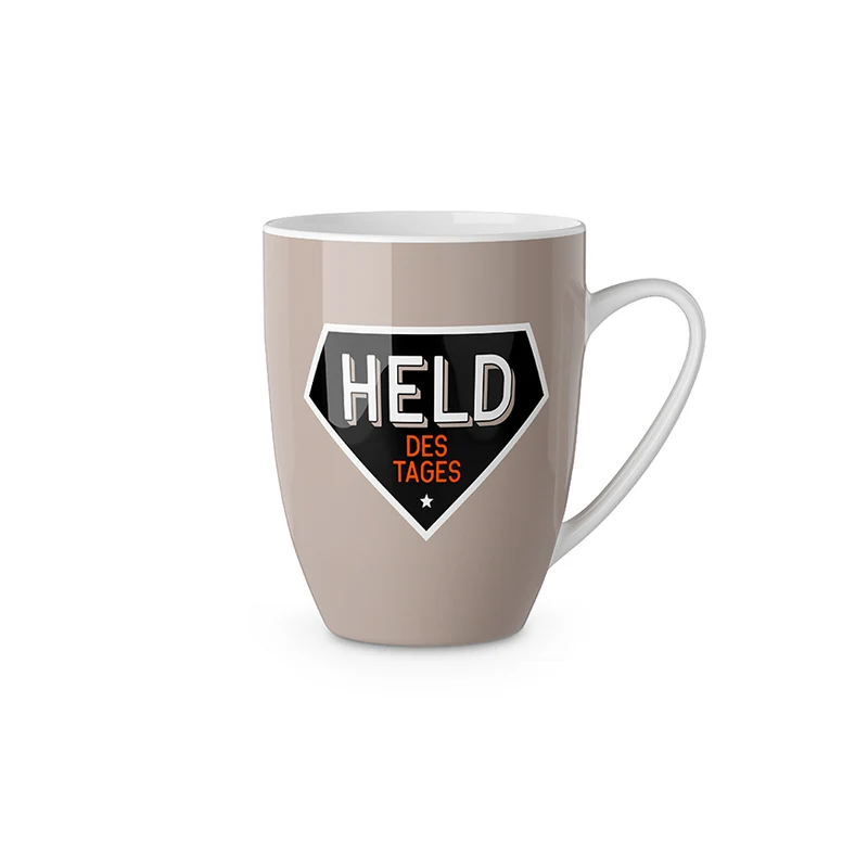 Tasse „Held des Tages“ – Becher für Männer, 250 ml