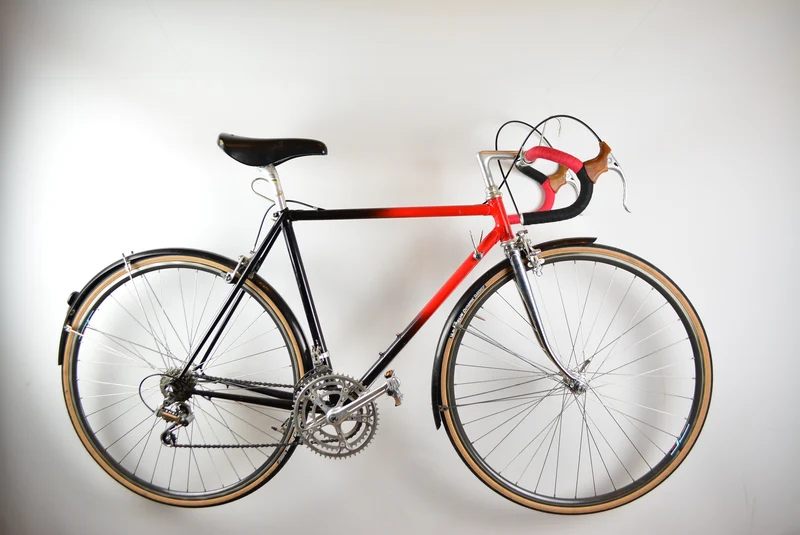 Randoneur Rød/Sort Sachs Huret 51cm
