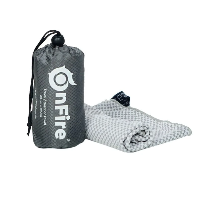 Kleines Outdoor-Handtuch mit Bambus Aktivkohlefasern 40x80 cm