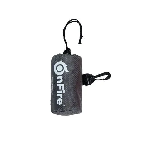 Kleines Outdoor-Handtuch mit Bambus Aktivkohlefasern 40x80 cm
