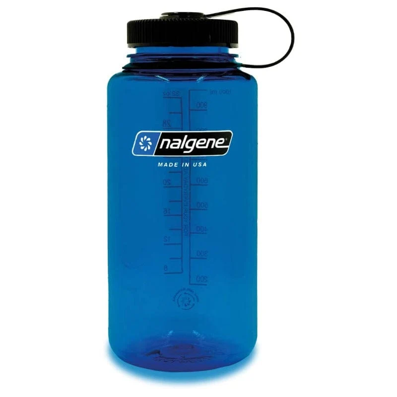 Trinkflasche Weithals Sustain 1L oder 0,5L, slate blue