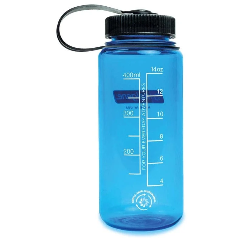 Trinkflasche Weithals Sustain 1L oder 0,5L, slate blue
