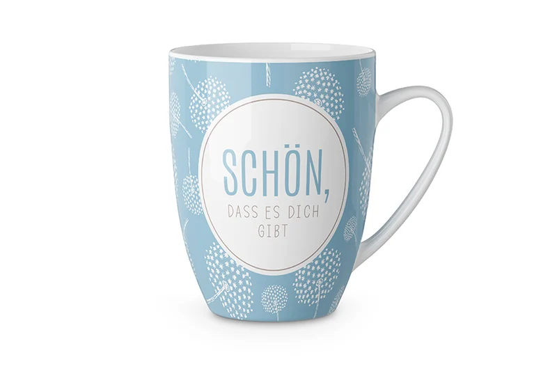 Tasse „Schön, dass es Dich gibt“ – Relax, Becher 250 ml