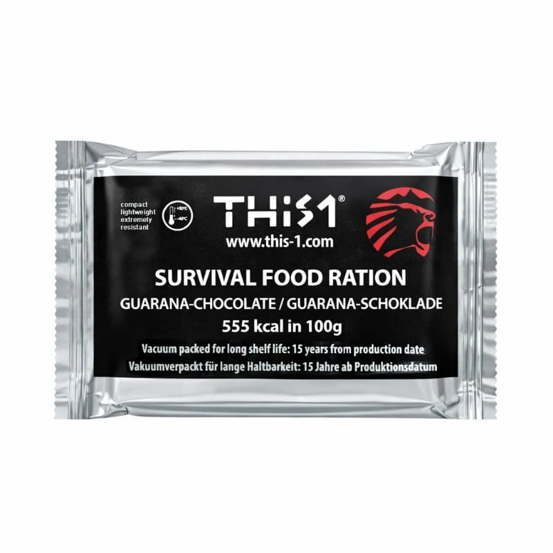 THIS 1 Survival Bar Schokolade/Guarana 100g