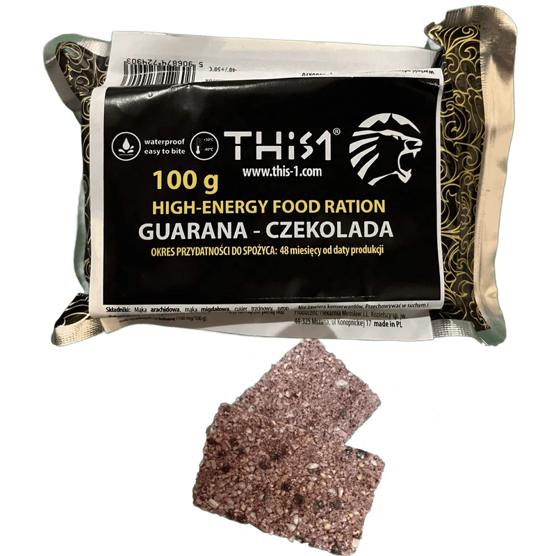 THIS 1 Survival Bar Schokolade/Guarana 100g