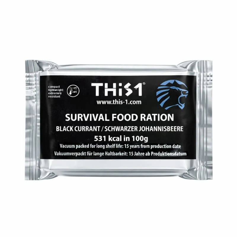 THIS 1 Survival Bar Nuss-Schwarze Johannisbeere 100g