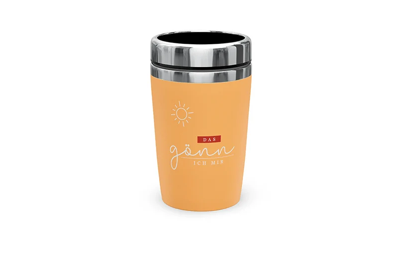 Thermobecher to go "Das gönn ich mir" Cosy