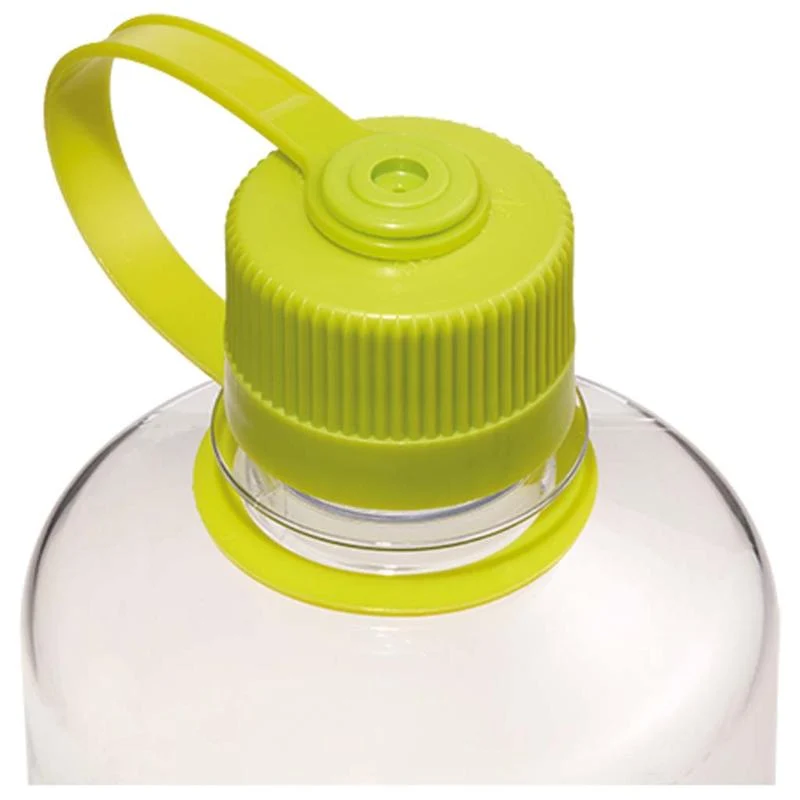 Trinkflasche Narrow Mouth Sustain 1L, clear/green