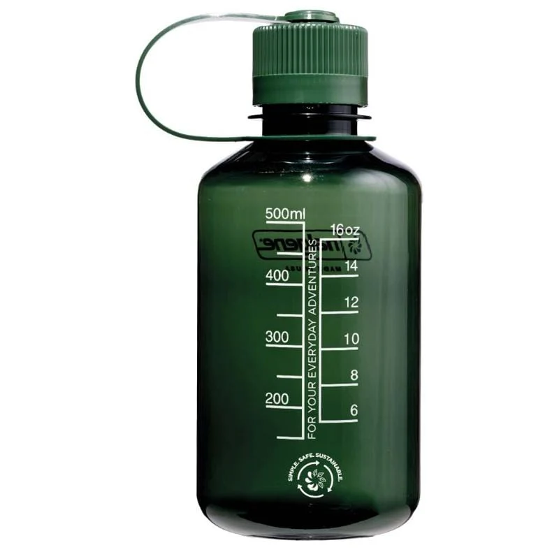 Trinkflasche Narrow Mouth Sustain 1L oder 0,5L, jade