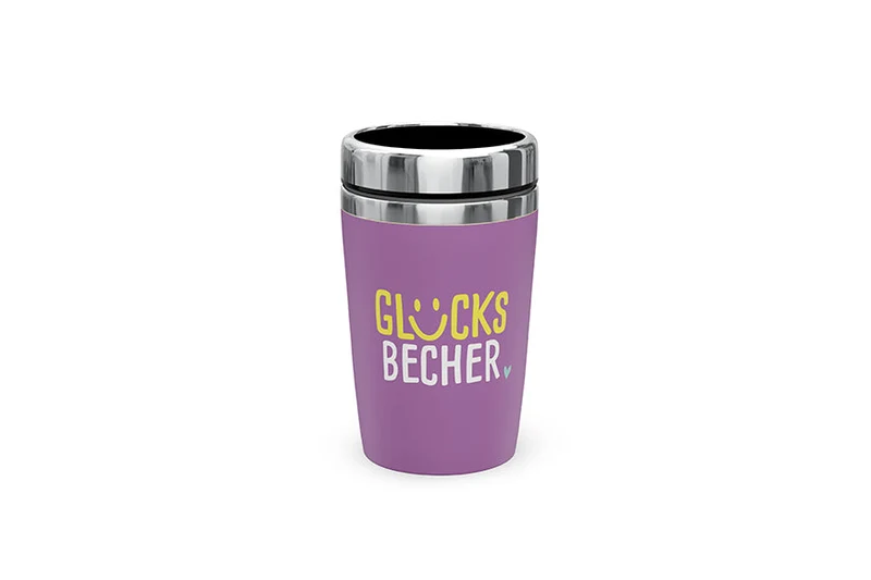 Thermobecher to go „Glücksbecher“ – Happy Greetings