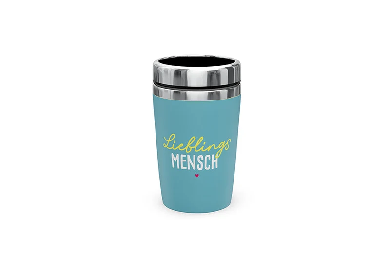 Thermobecher to go „Lieblingsmensch“ – Happy Greetings