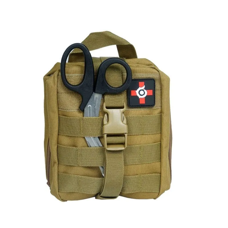 Gefüllte Tactical IFAK Erste Hilfe Pouch