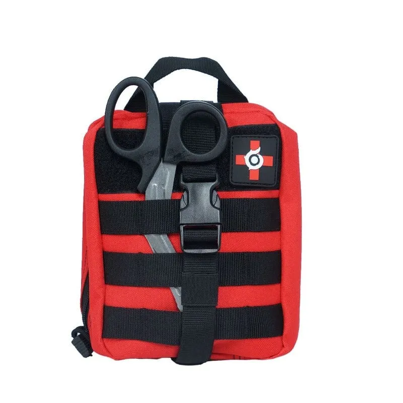 Gefüllte Tactical IFAK Erste Hilfe Pouch