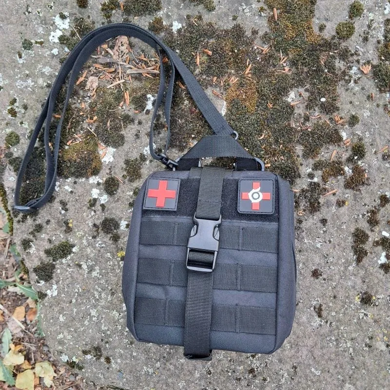Gefüllte Tactical IFAK Erste Hilfe Pouch