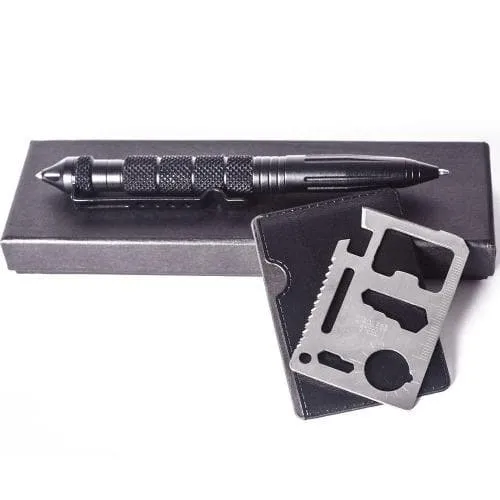 Tactical Defense Pen plus Multi-Tool Card