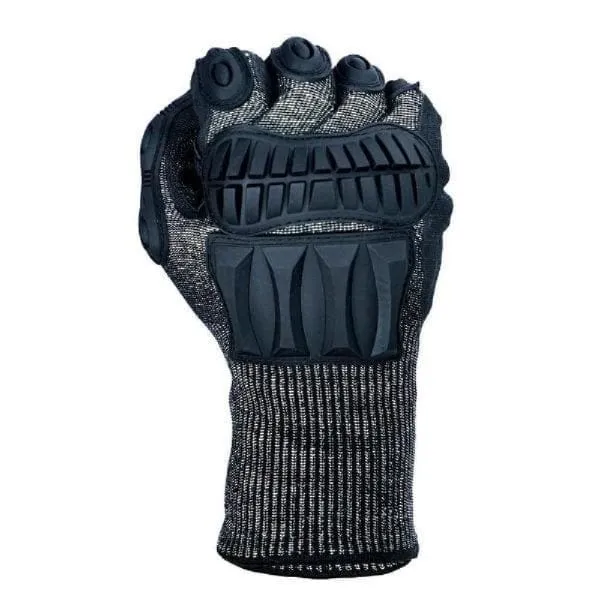 N5SP Black Schnittschutz Handschuhe mit Handschuhhalter