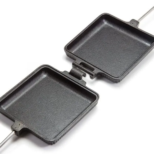 Sandwicheisen / Sandwich-Toaster für die Draußen-Küche