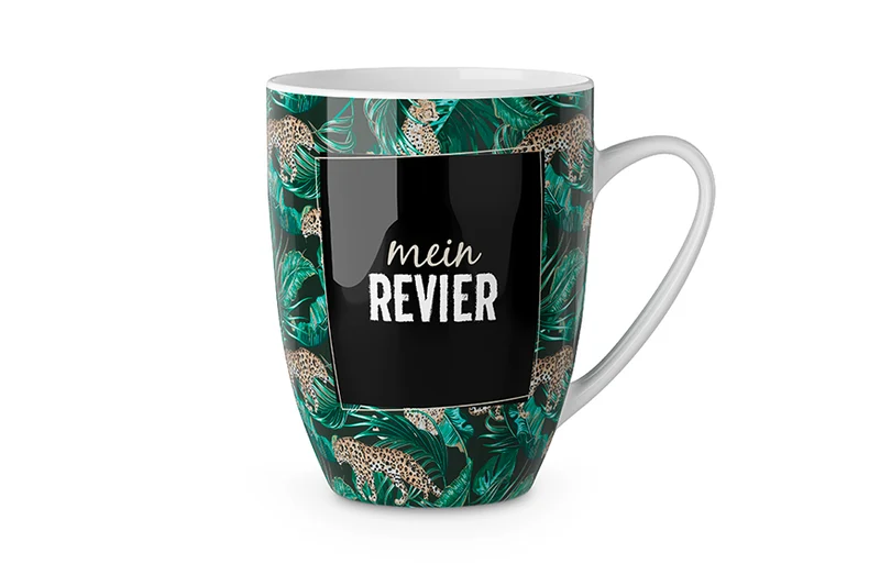 Hirsch Tasse „Mein Revier“ – Becher 250 ml