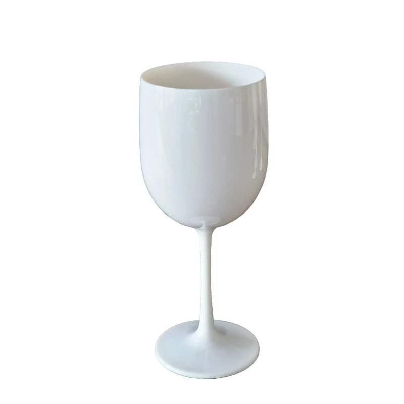 XL Champagner Becher weiß