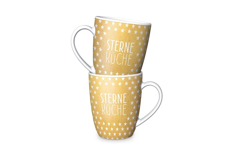 Tasse „Sterneküche“ – Becher für Hobbyköche, 250 ml