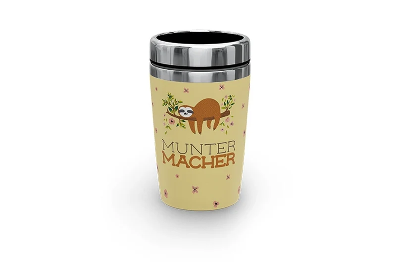 Thermobecher to go "Muntermacher" Happy Zoo