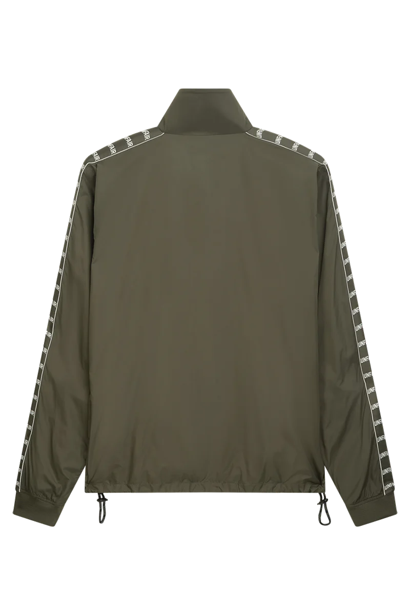 ❌ SALE ❌ UNFAIR ATHLETICS Trainingsjacke Curved Tape Tracktop | Olive