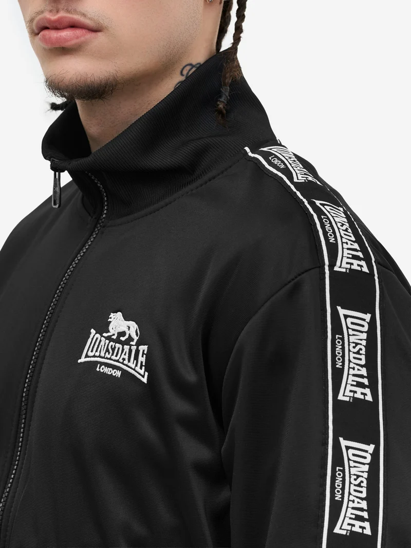LONSDALE Trainingsjacke "Morpeth" | Black