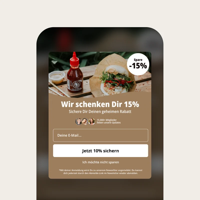 Besten E-Mail Optins