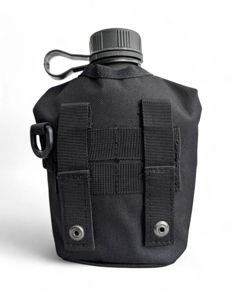 Trinkflasche mit Patch und Case