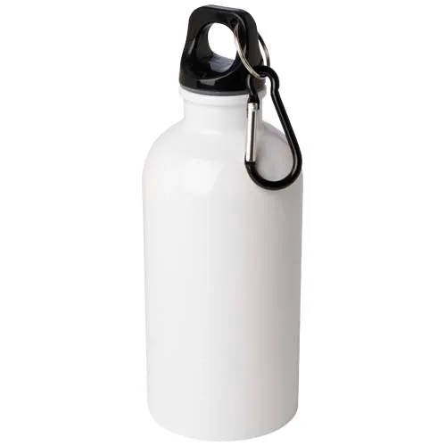 Oregon 400 ml RCS-zertifizierte, einwandige Trinkflasche aus Edelstahl mit Karabinerhaken