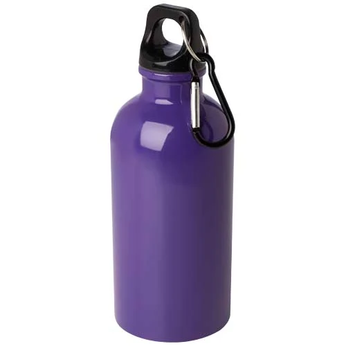 Oregon 400 ml RCS-zertifizierte, einwandige Trinkflasche aus Edelstahl mit Karabinerhaken