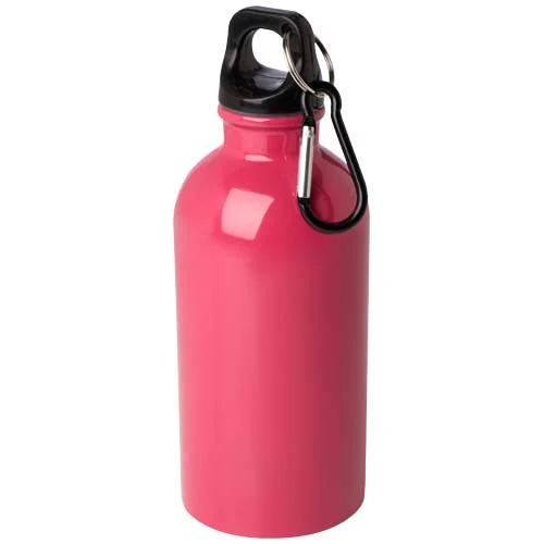 Oregon 400 ml RCS-zertifizierte, einwandige Trinkflasche aus Edelstahl mit Karabinerhaken