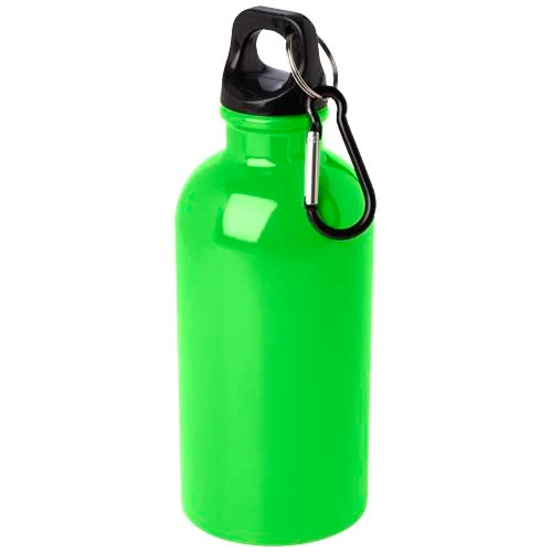 Oregon 400 ml RCS-zertifizierte, einwandige Trinkflasche aus Edelstahl mit Karabinerhaken