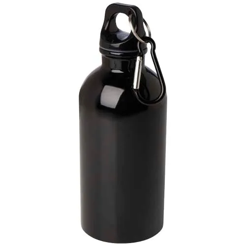 Oregon 400 ml RCS-zertifizierte, einwandige Trinkflasche aus Edelstahl mit Karabinerhaken