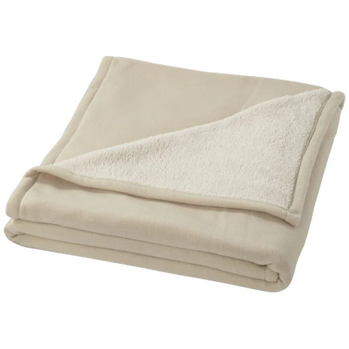 Springwood Decke aus weichem Fleece und Sherpa-Plaid