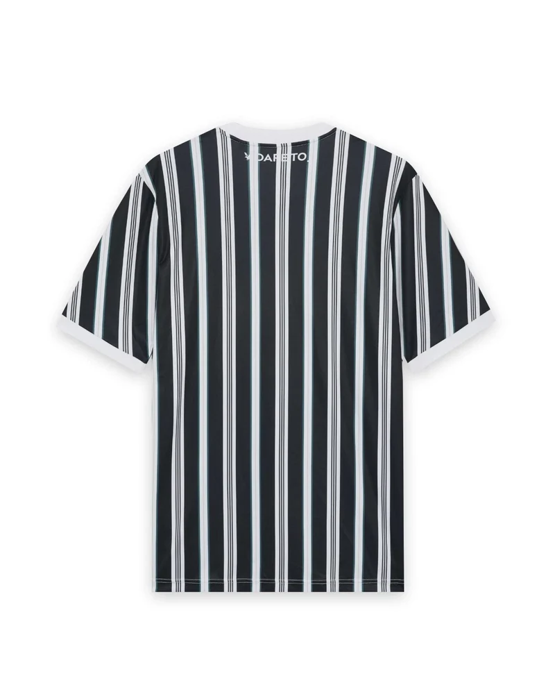 ❌ SALE ❌ LYLE & SCOTT Prep Stripe Football Shirt | Dark Navy