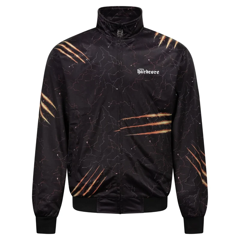 100% HARDCORE Herren Trainingsjacke "Clawpack" | Black