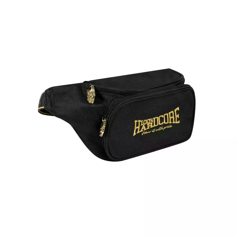 100% HARDCORE Herren Hipbag "Essential" | Black/Gold