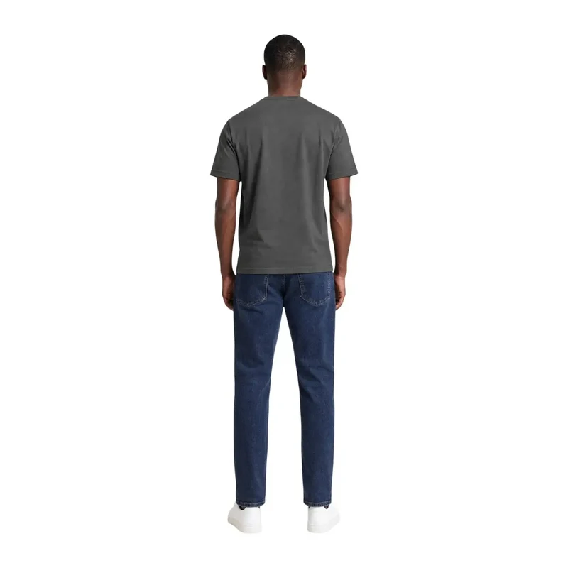 Armani Exchange Graues Baumwoll-T-Shirt für Herren