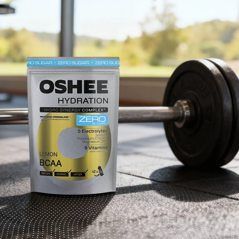 OSHEE Hydration Zero Sugar Lemon BCAA Pulver 630 g
