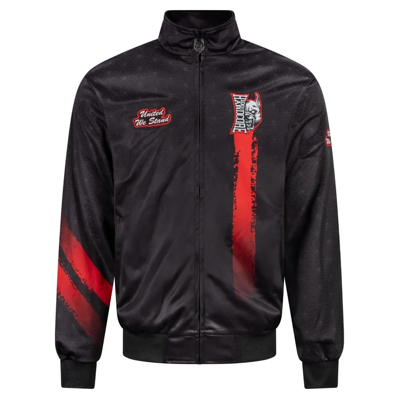 100% HARDCORE Herren Trainingsjacke "Red Mark" | Black