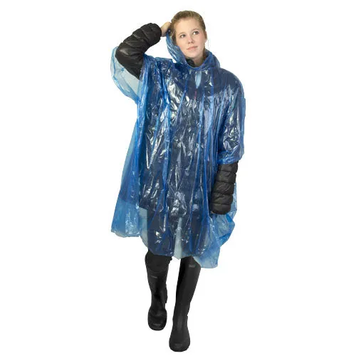 Ziva Einweg Regenponcho mit Hülle