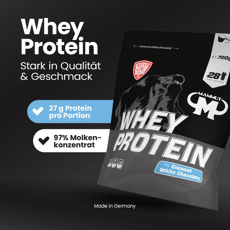 Whey Protein - 700 g Zipp-Beutel