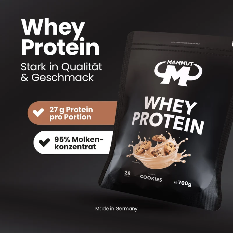 Whey Protein - 700 g Zipp-Beutel