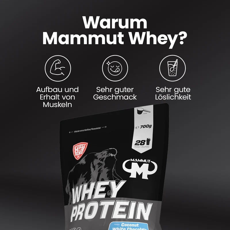 Whey Protein - 700 g Zipp-Beutel