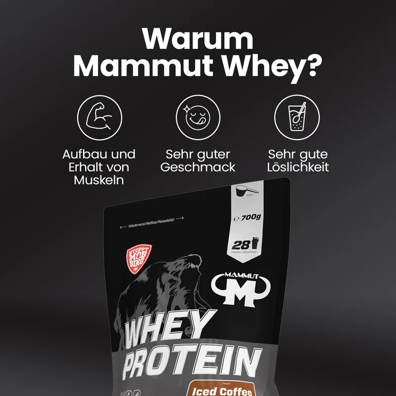 Whey Protein - 700 g Zipp-Beutel